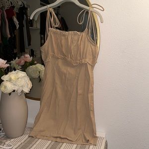 Linen dress (Sm)